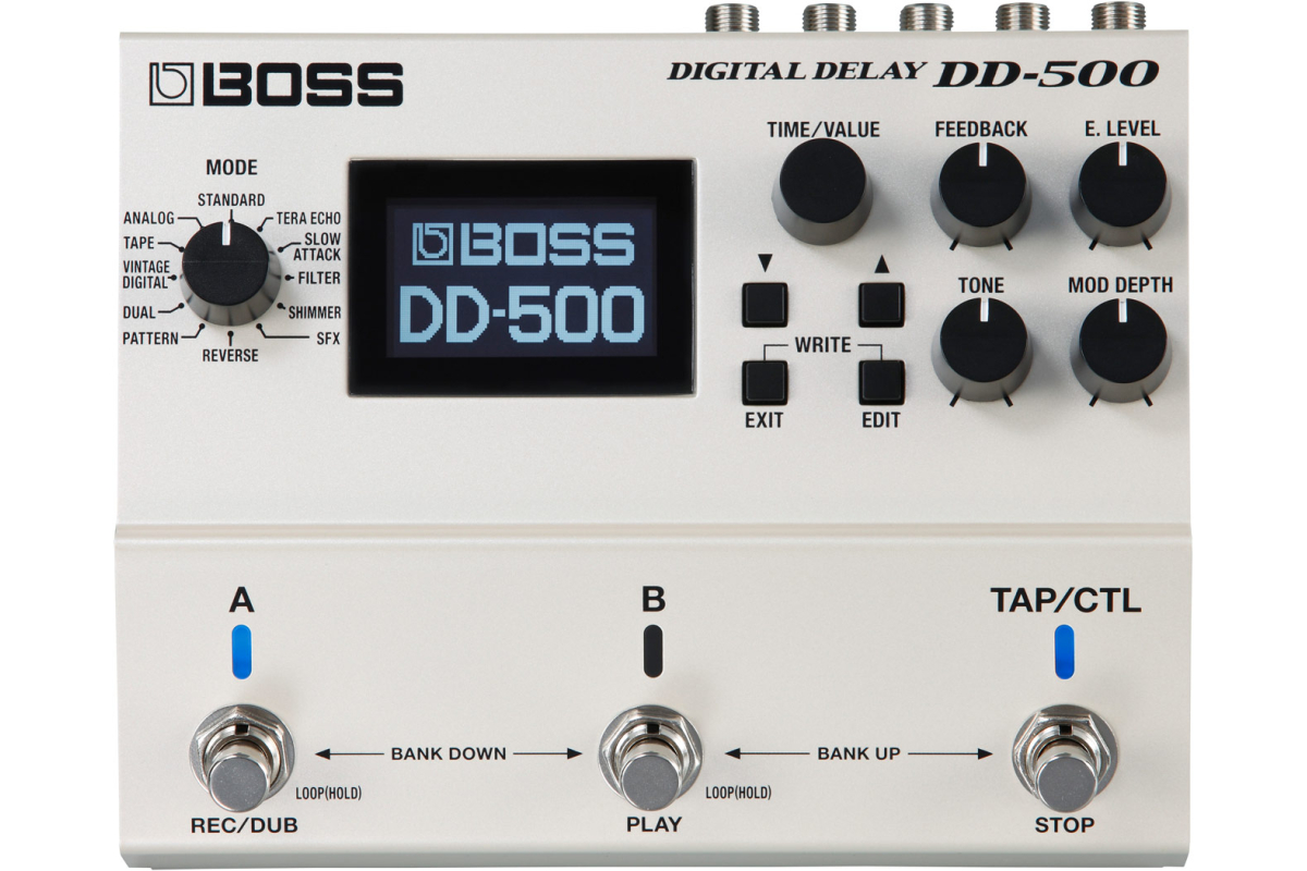 Гітарний процесор ефектів BOSS DD500 Delay